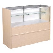 Half vision showcase - maple 48"
