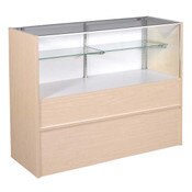 Half vision showcase - maple 60" with light