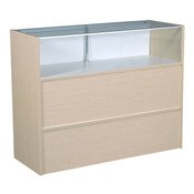 Jewelry showcase - vision maple 48" with light