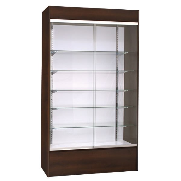 Wall unit display - Choc. Cherry 48"