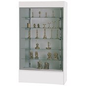 Wall unit display - white