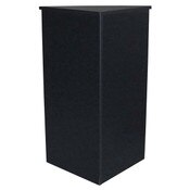 Closed corner filler - black