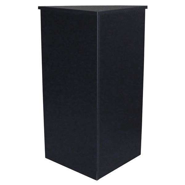 Closed corner filler - black