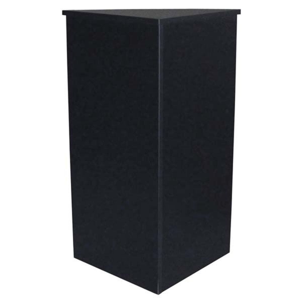 Closed corner filler - black