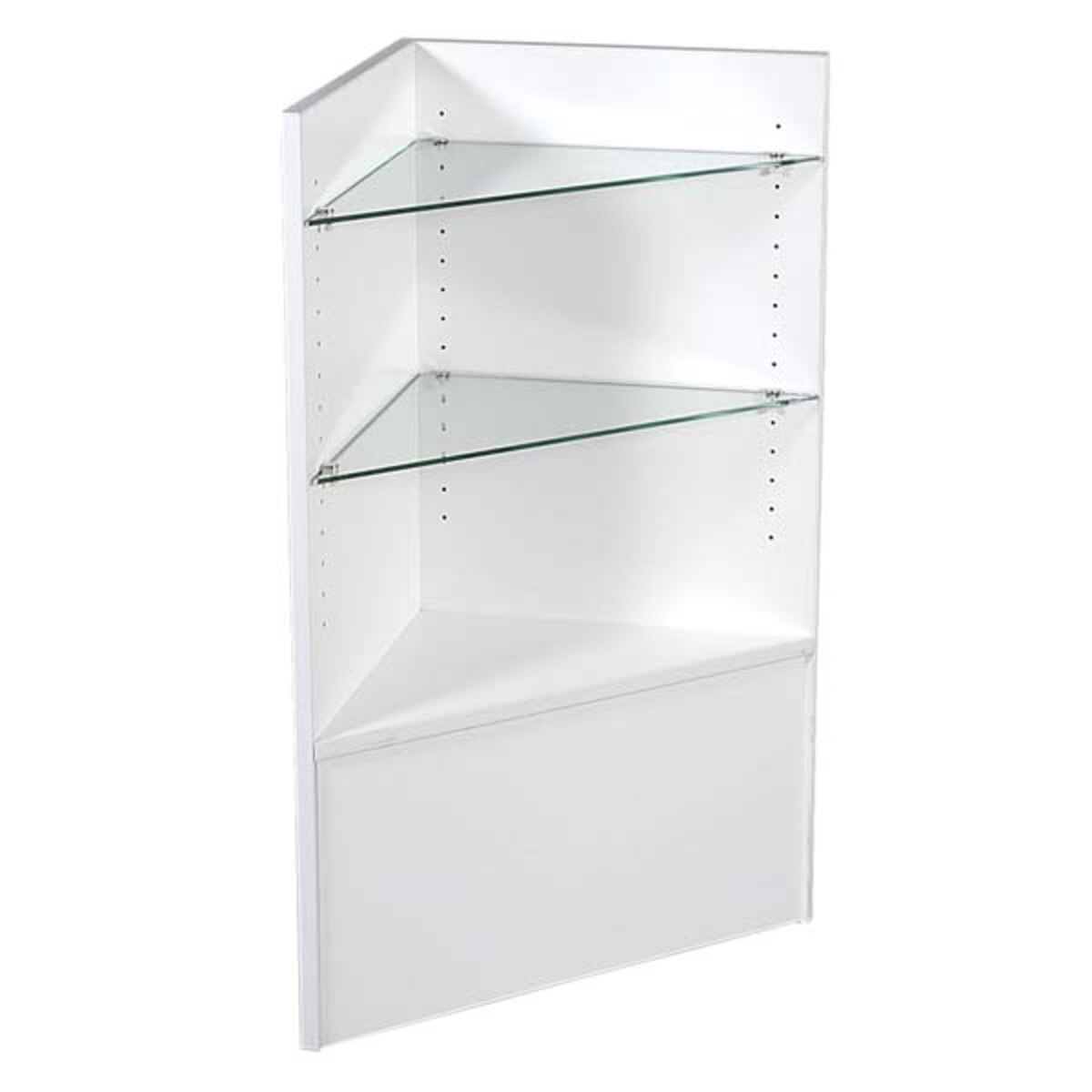 Open corner filler - white