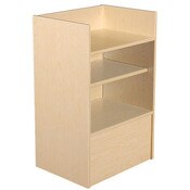 Well top register stand - maple