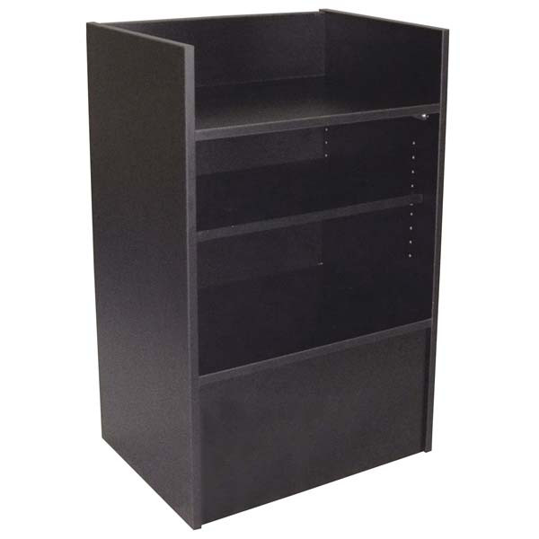 Well top register stand - black