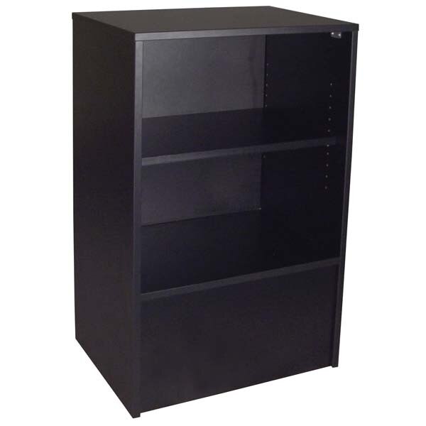 Flat top register stand - black