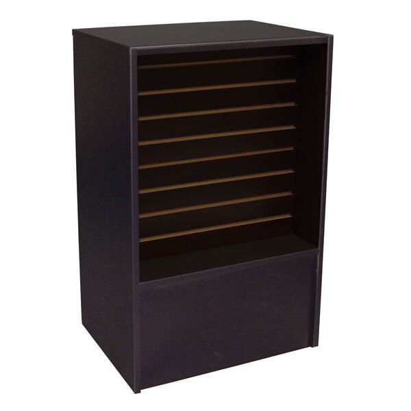 Slatwall Front Register Stand - Black
