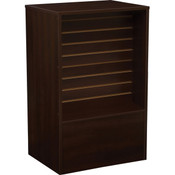 Slatwall Front Register Stand - Chocolate Cherry