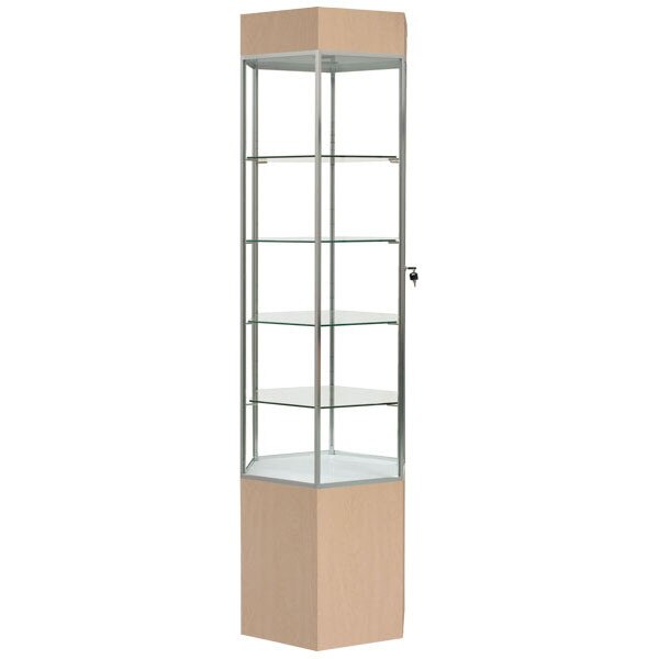 Display Tower Showcase  Hex Maple HPL 