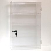 Acrylic countertop showcase 13"w x 21"h x 7.5"d
