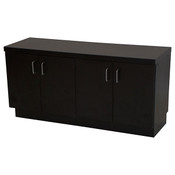 Base cabinet black 24"hx48"wx16"d 1 adjustable shelf