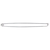 Diaper pin rod 14" chrome