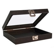 Display Case Countertop 8.25"w x 7.25"d x 2"h Black