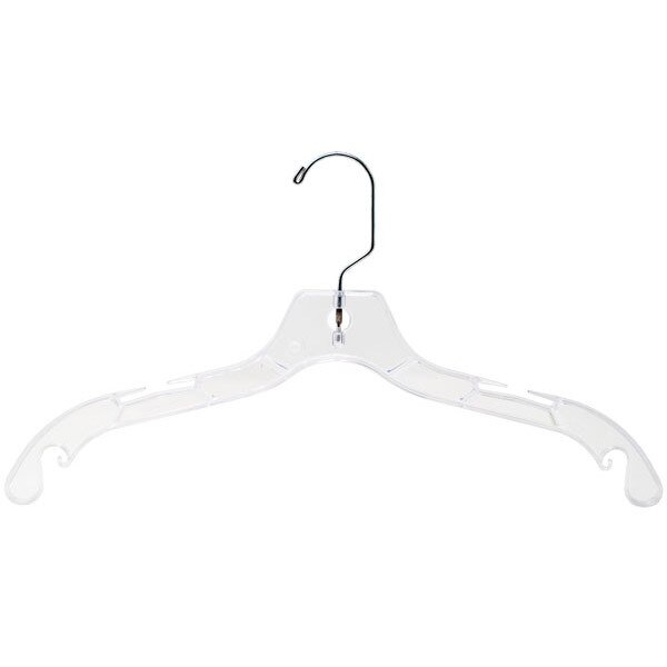 Plastic Suit Hangers With Clips 17 Long