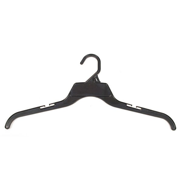 Plastic hanger 16" black