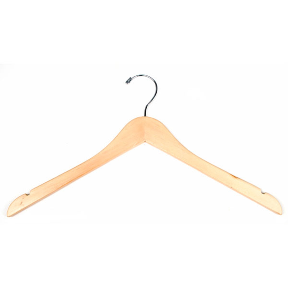 Wood hanger 17" natural