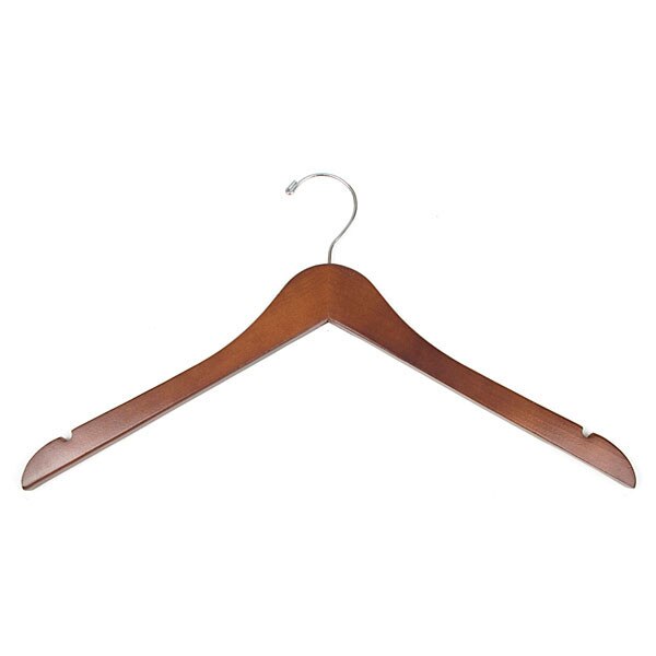 Wood hanger 17" cherry