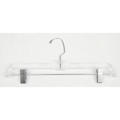 Pant/skirt hanger 14" - clear