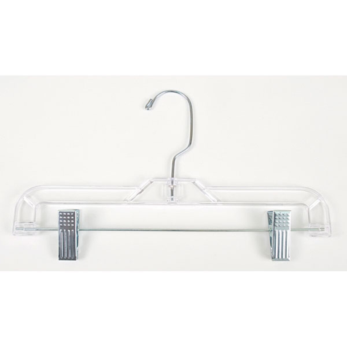Pant/skirt hanger 12" - clear