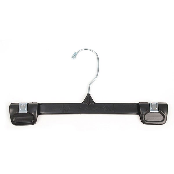 Black Plastic Coat Hanger