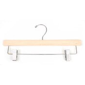 Wood pant hanger 14" natural