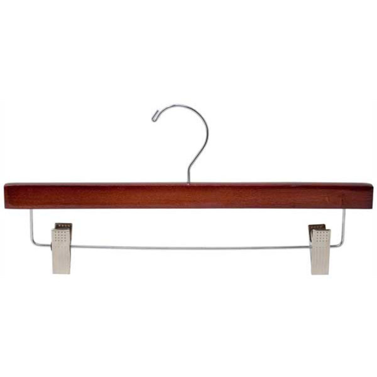 Wood pant hanger 14" cherry