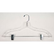 Suit hanger 17" - clear