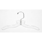 Infant hanger 10" clear