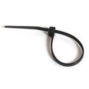 Cable ties 4" black 100/bag