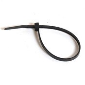 Cable ties 7" black 100/bag