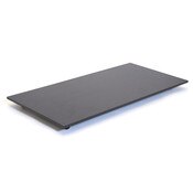 Rectangular base with casters 30"x60" - black