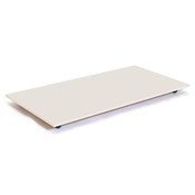 Rectangular base with casters 30"x60" - white