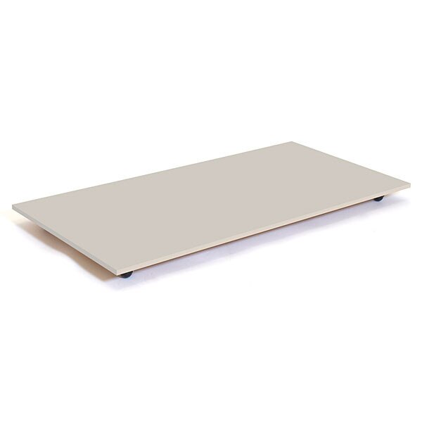 Rectangular base with casters 30"x60" - grey