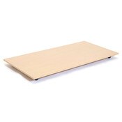 Rectangular base with casters 30"x60" - maple