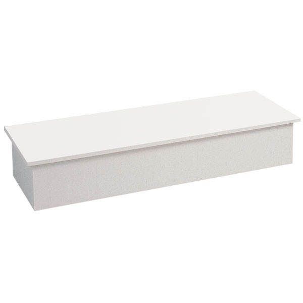 Rectangular Base Cover Rectangular base - 18 x 54 - white