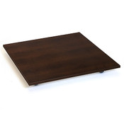 Square base with casters - 30 inch - chocolate cherry