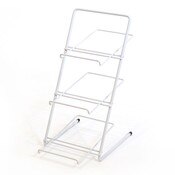 Countertop Rack Wire Slanted Shelves