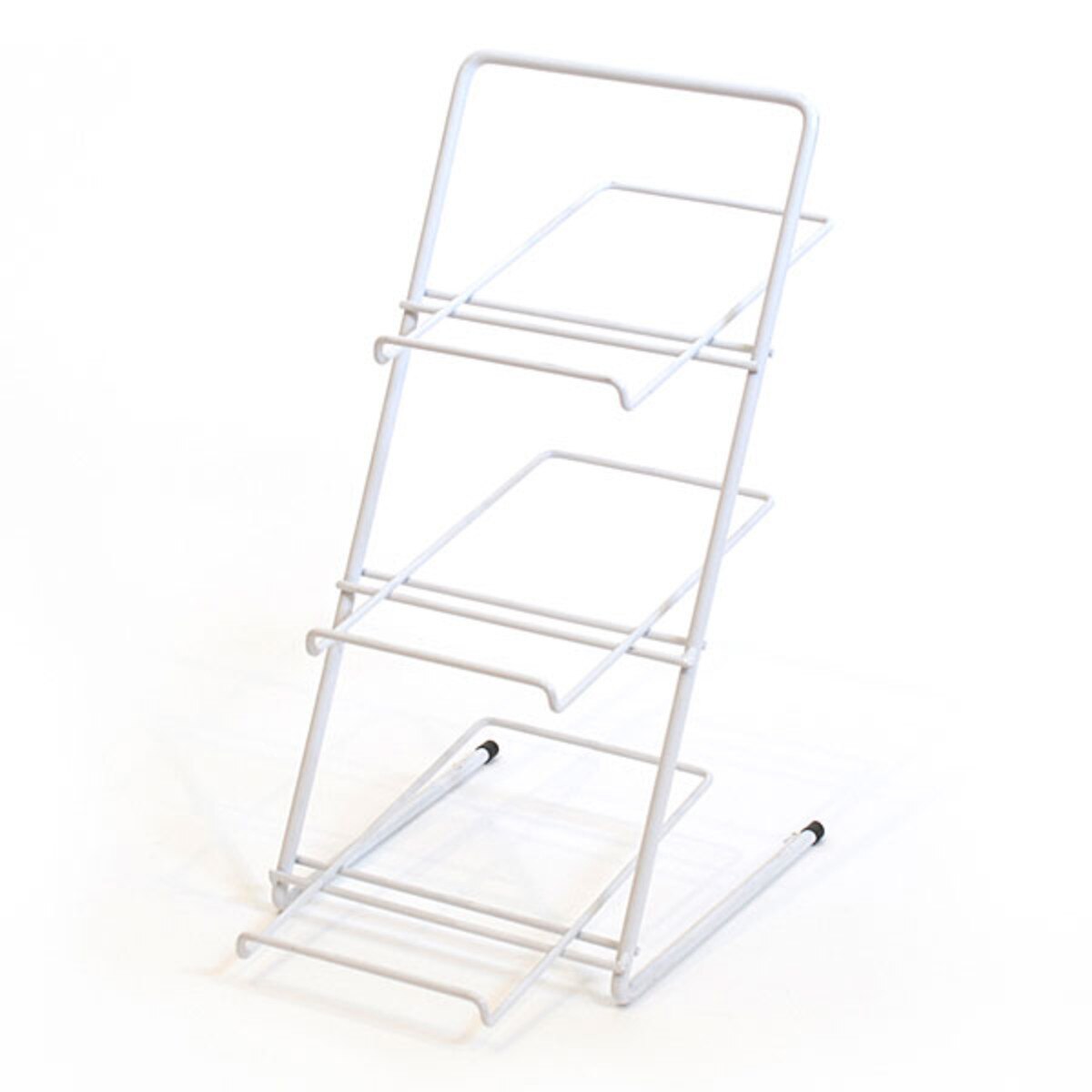 Countertop Rack Wire Slanted Shelves