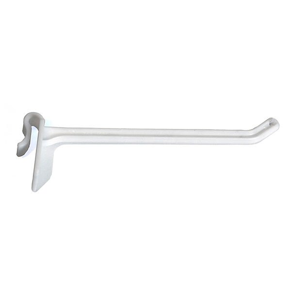 Counter Rack Hook Plastic 4"White