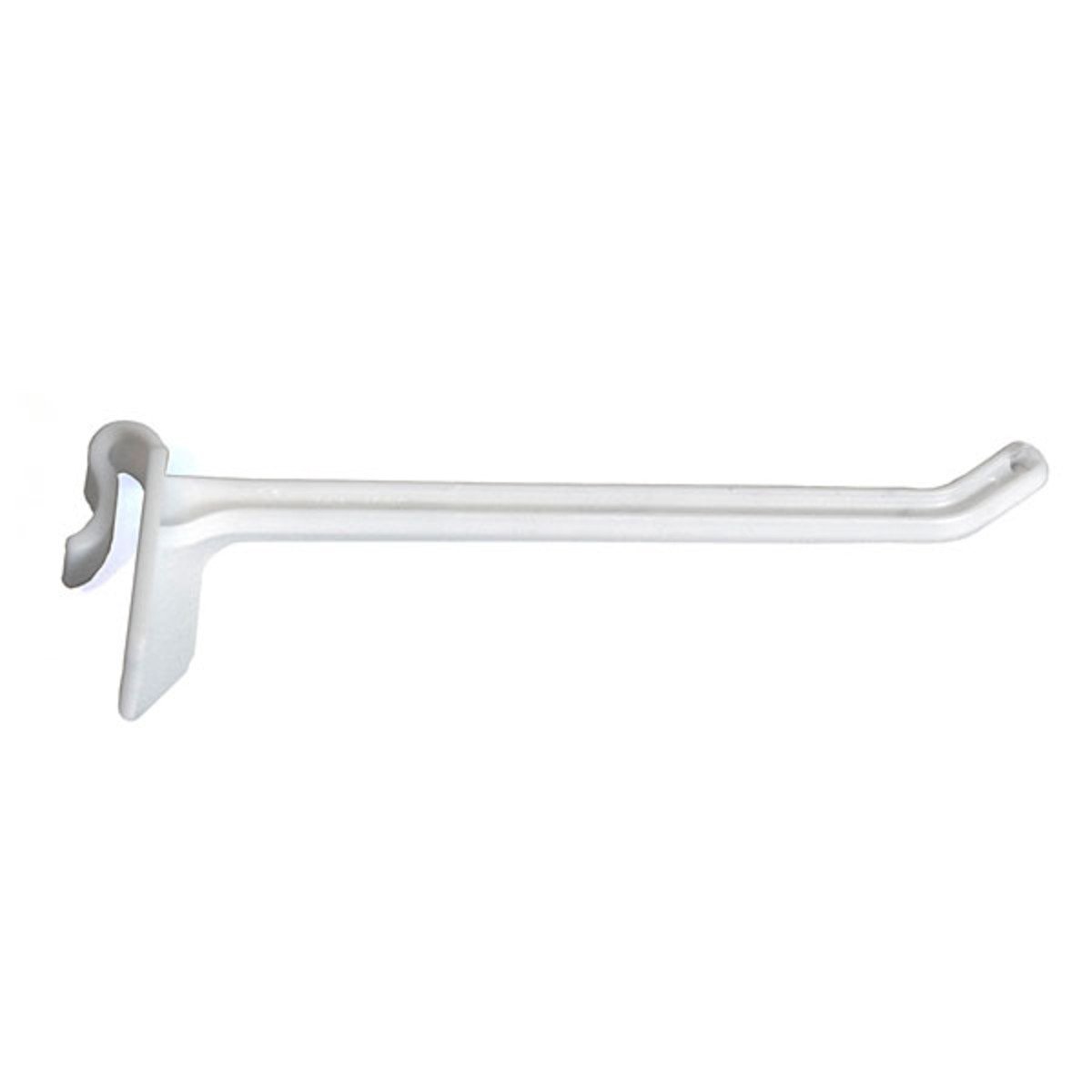 Counter Rack Hook Plastic 4"White
