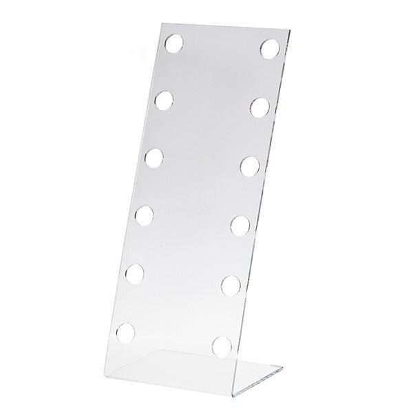 Sunglass Display Clear Acrylc Holds 6 Pr. 7"W X 5.5"D X 17"H
