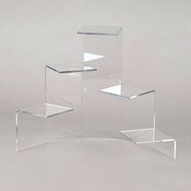 Acrylic platform riser - 5 tier
