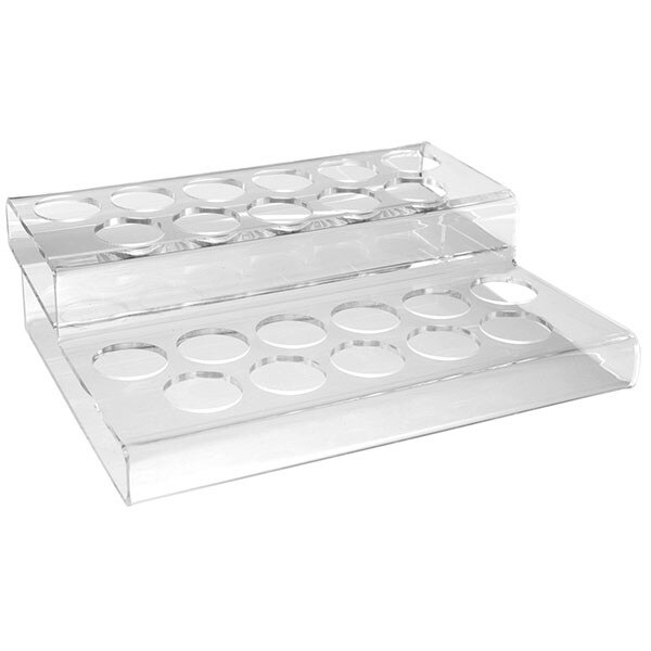 E-Cig Liquid Bottle 2 Tier Acrylic Stand