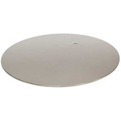 Round metal replacement base for mannequin, pole not included (see 25291)