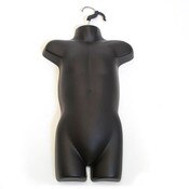 Child's torso form 3-5 year old - black