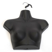 Women's torso form - 1/3 body/chest - black