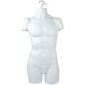 Mens Full Body Muscle Form - White