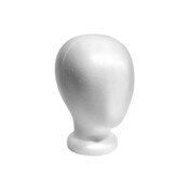 Styrofoam Male Head Bulk 11X6.5X8.5